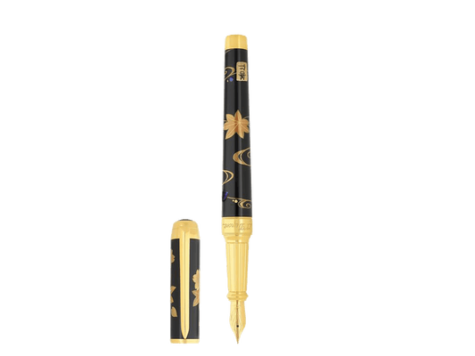 Fountain pen XL color_brown finition_golden Limited - edition_Maki - E 1 - S.T. DUPONT Europe