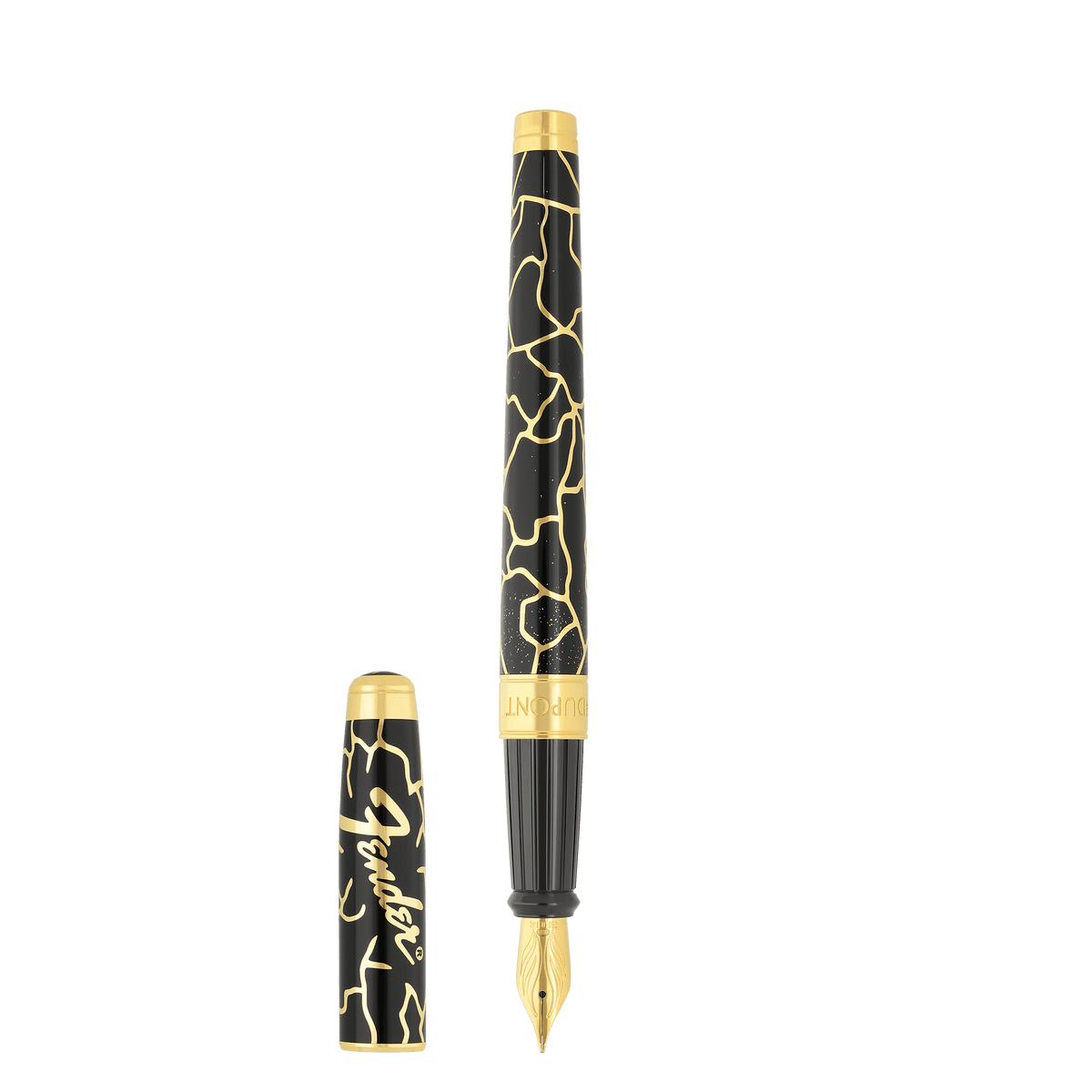 Fountain pen large color_black finition_golden Limited - edition_Fender 1 - S.T. DUPONT Europe