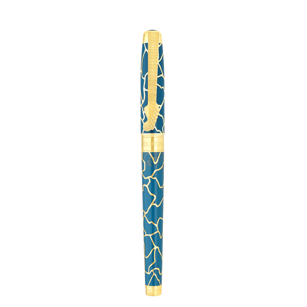 Fountain pen large color_blue - fender finition_golden Limited - edition_Fender 3 - S.T. DUPONT Europe
