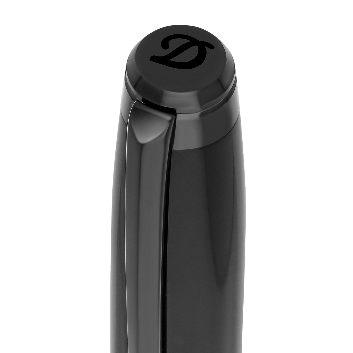 Fountain pen large color_black father's day material_aluminium 4 - S.T. DUPONT Europe