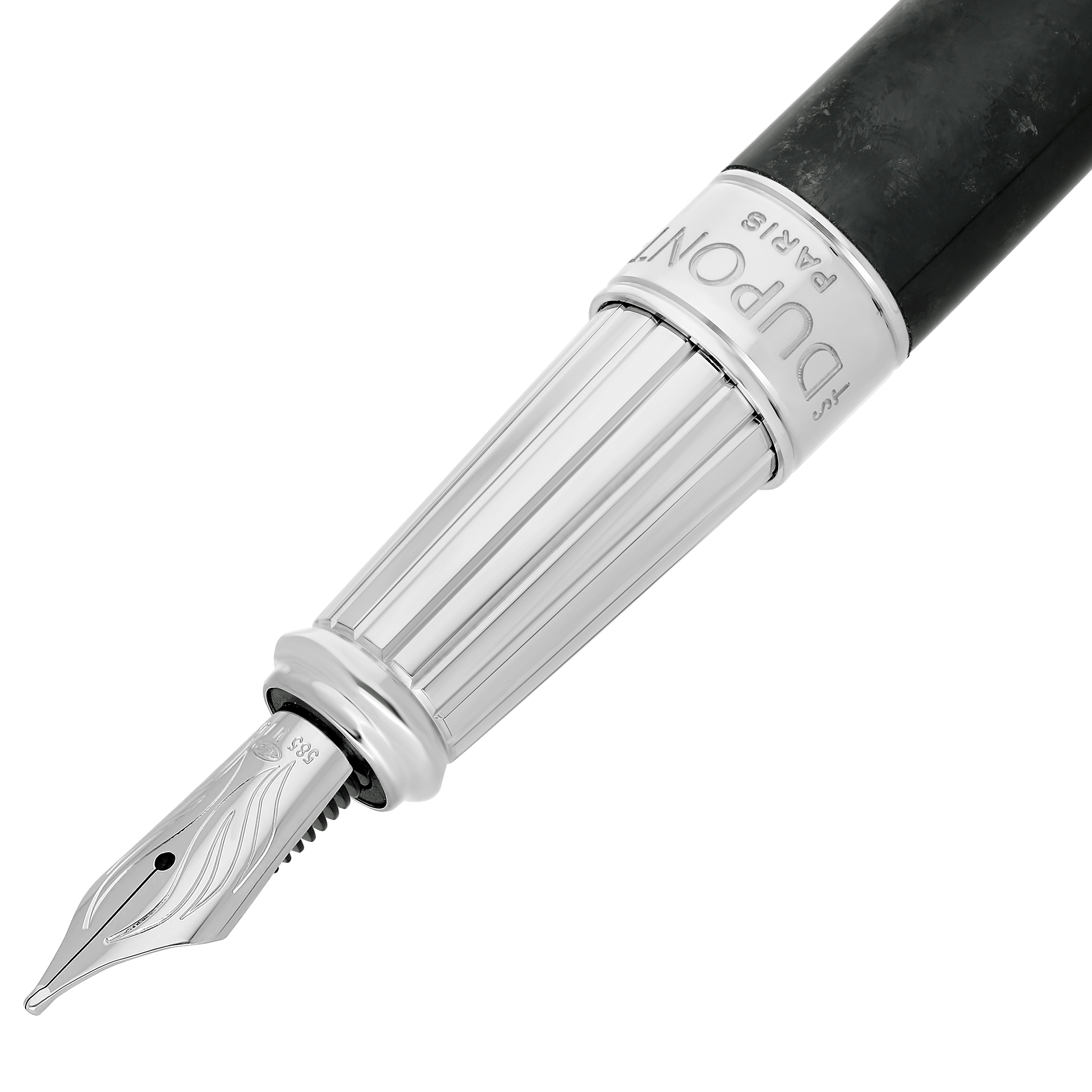 Pluma estilográfica de punto medio
