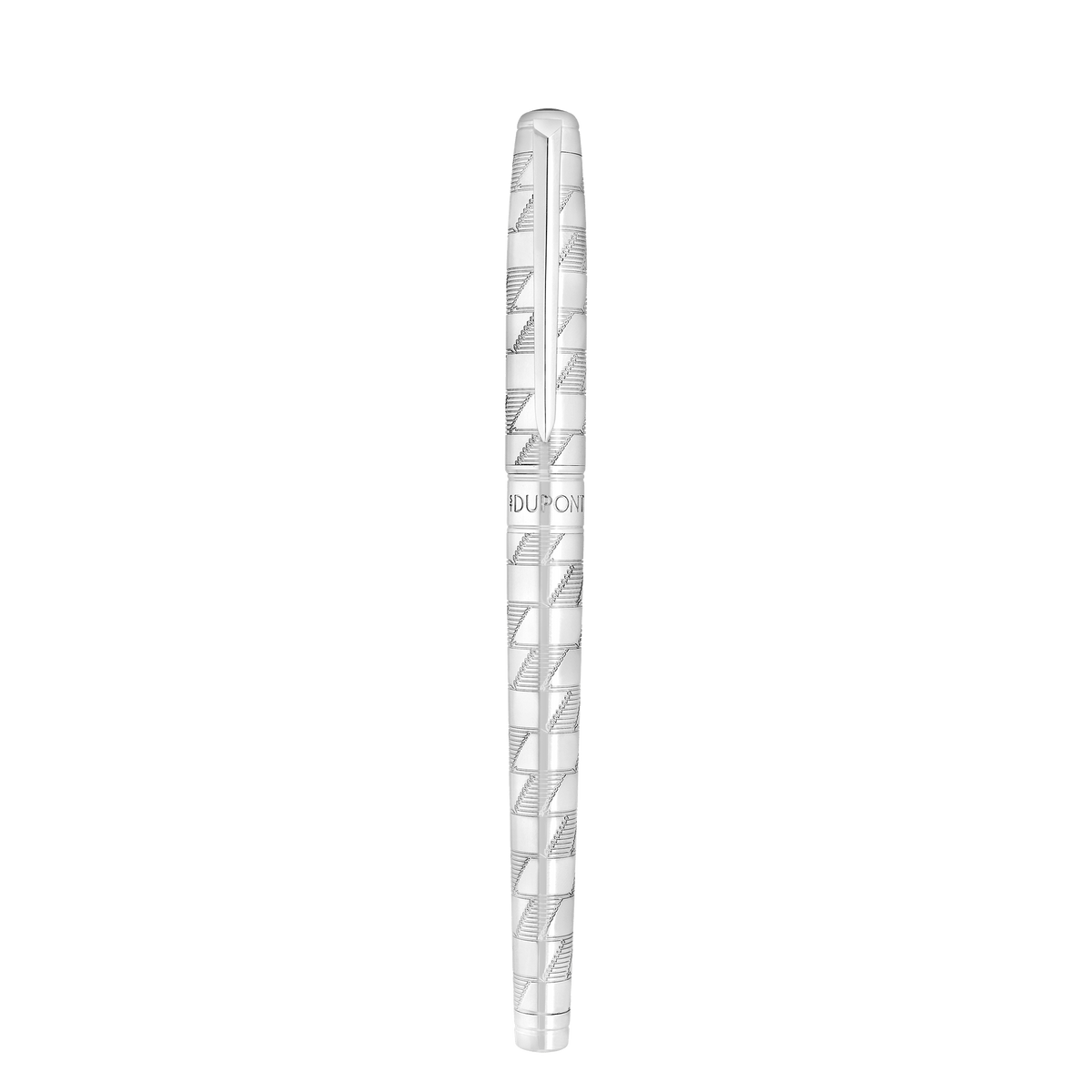 Rollerball pen Line D Eternity medium palladium. Luxury writing
