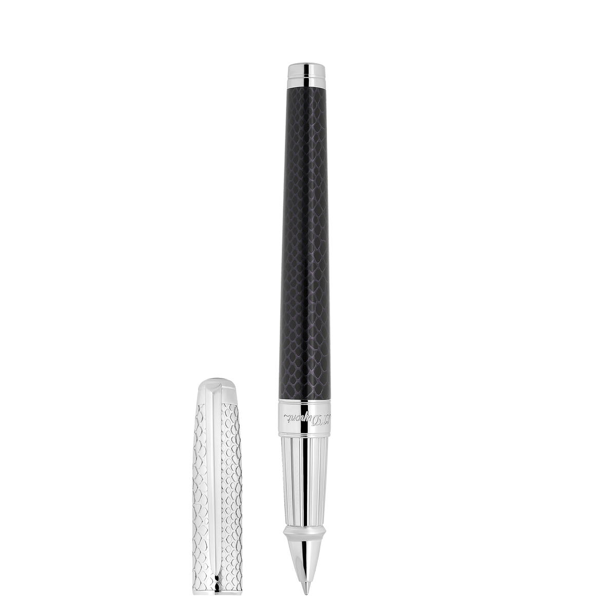 Rollerball pen large Collection_Snake - skin color_black father's day 1 - S.T. DUPONT Europe