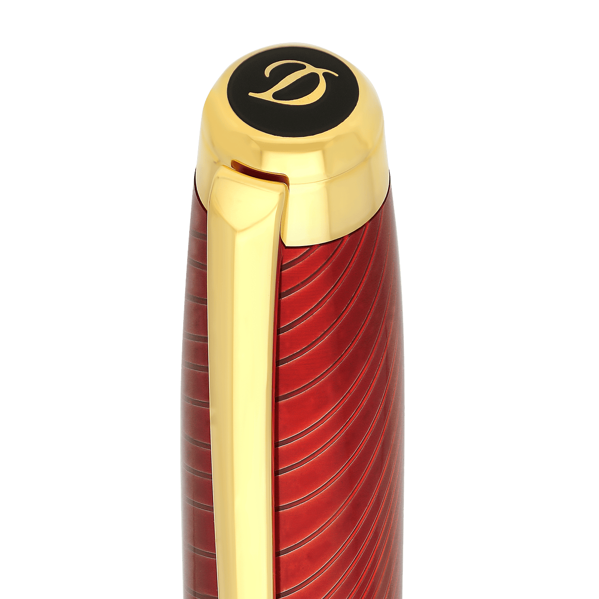 Rollerball pen large color_red finition_golden Limited - edition_Horsemane 4 - S.T. DUPONT Europe