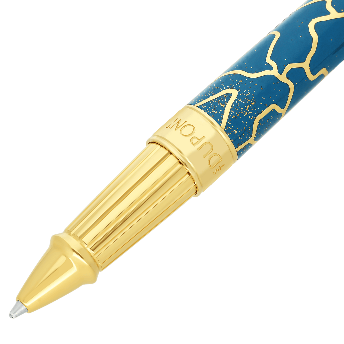 Rollerball large color_blue - fender finition_golden Limited - edition_Fender 2 - S.T. DUPONT Europe