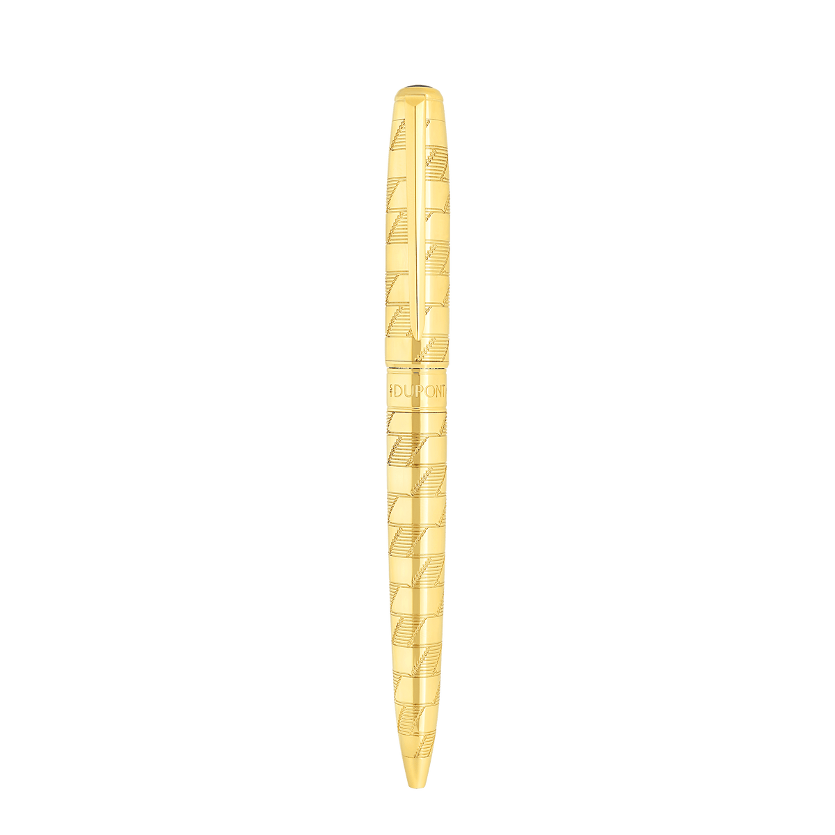 Ballpoint pen Large Collection_Monogram color_gold color_golden 3 - S.T. DUPONT Europe
