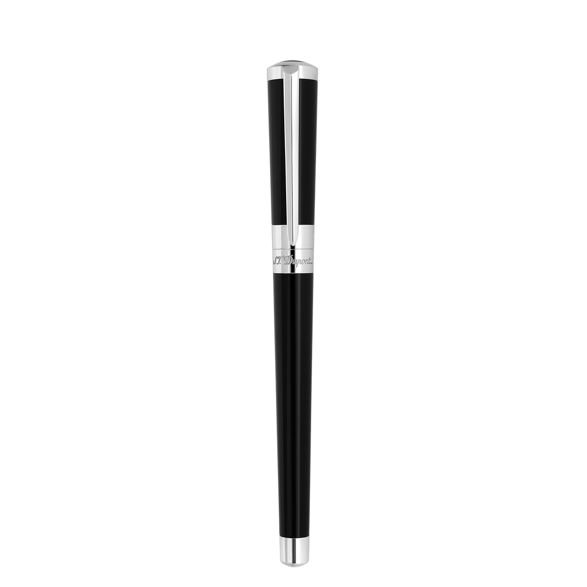 Fountain pen collection_liberte color_black finition_ palladium 3 - S.T. DUPONT Europe