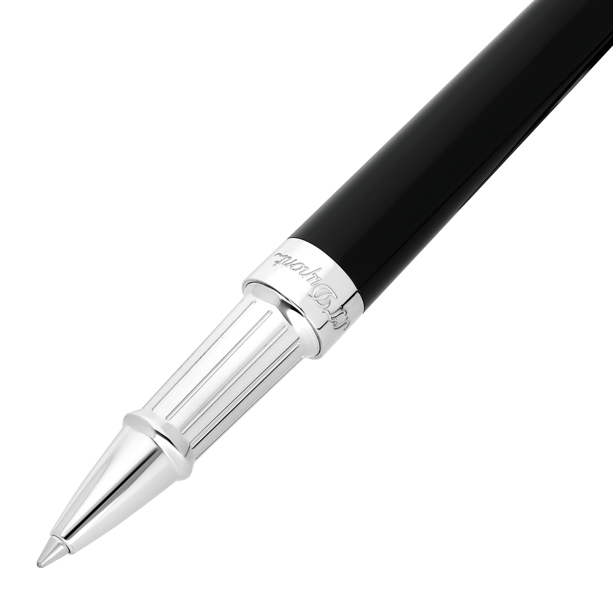Rollerball pen collection_liberte color_black finition_ palladium 2 - S.T. DUPONT Europe