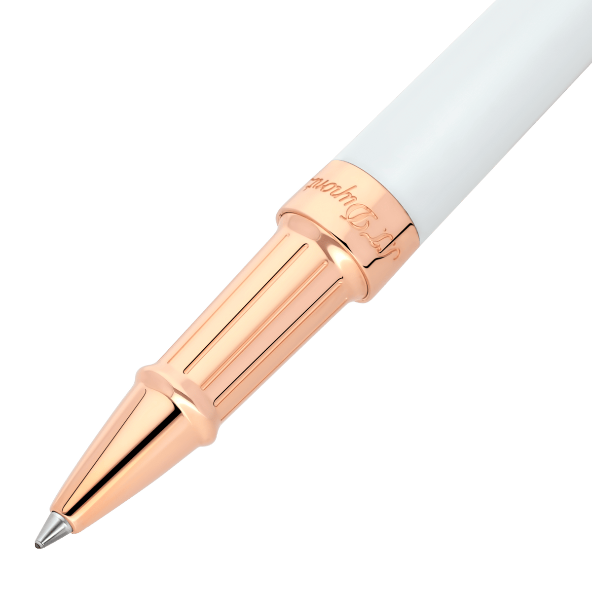 Rollerball pen collection_liberte color_white finition_lacquer 2 - S.T. DUPONT Europe