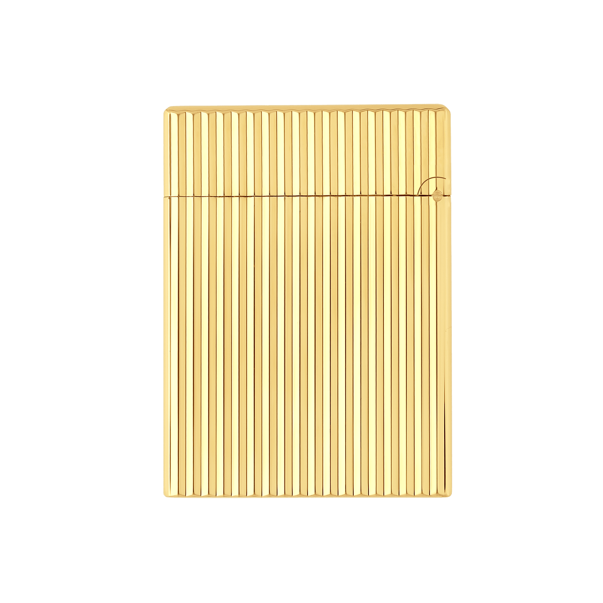 Guilloche Lighter art - of - fire Collection_Ligne - 1 color_golden 3 - S.T. DUPONT Europe