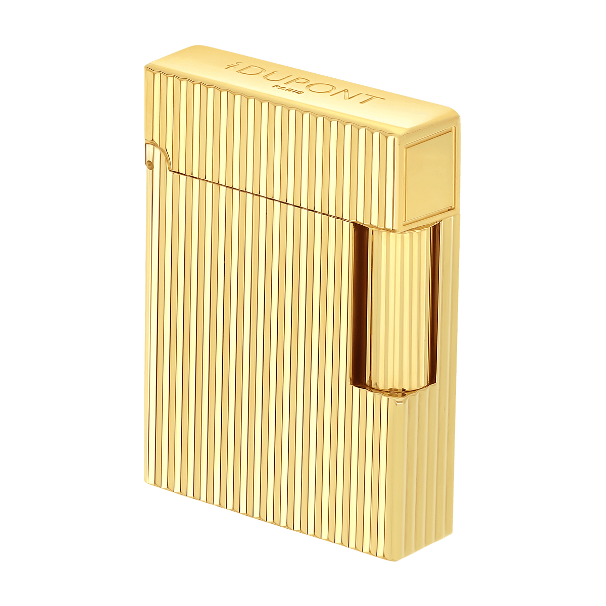 Guilloche Lighter art - of - fire Collection_Ligne - 1 color_golden 5 - S.T. DUPONT Europe
