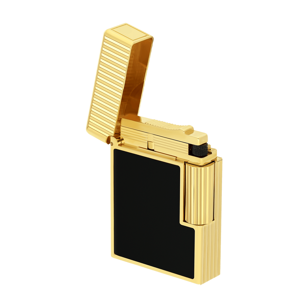 Lacquered lighter art - of - fire Collection_Ligne - 1 color_golden 4 - S.T. DUPONT Europe