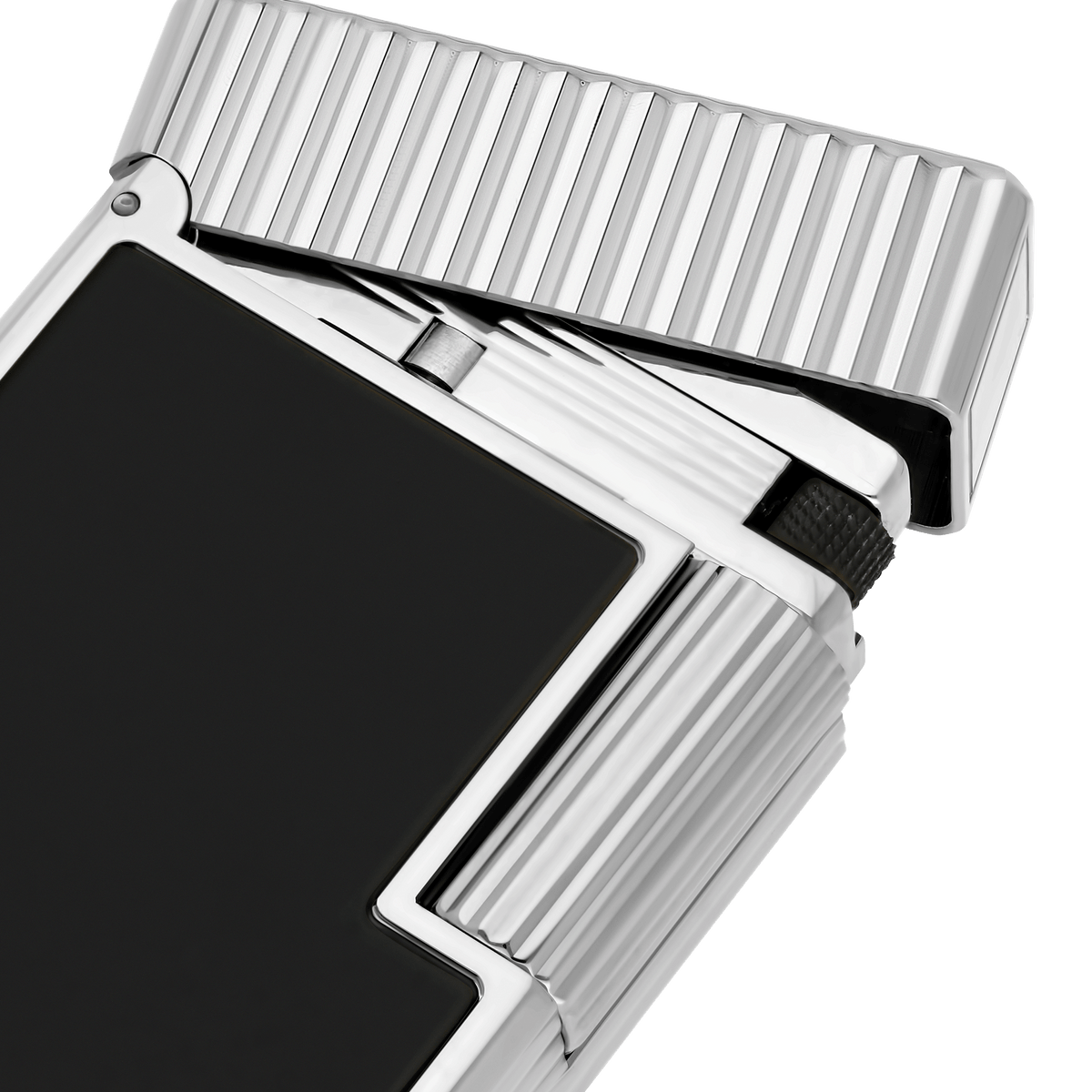 Lacquered lighter art - of - fire Collection_Ligne - 1 color_black 2 - S.T. DUPONT Europe