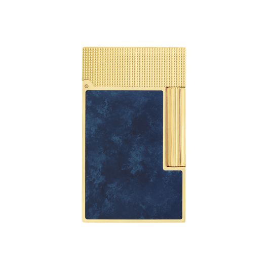 Lacquered lighter art - of - fire Collection_Popote color_blue 1 - S.T. DUPONT Europe