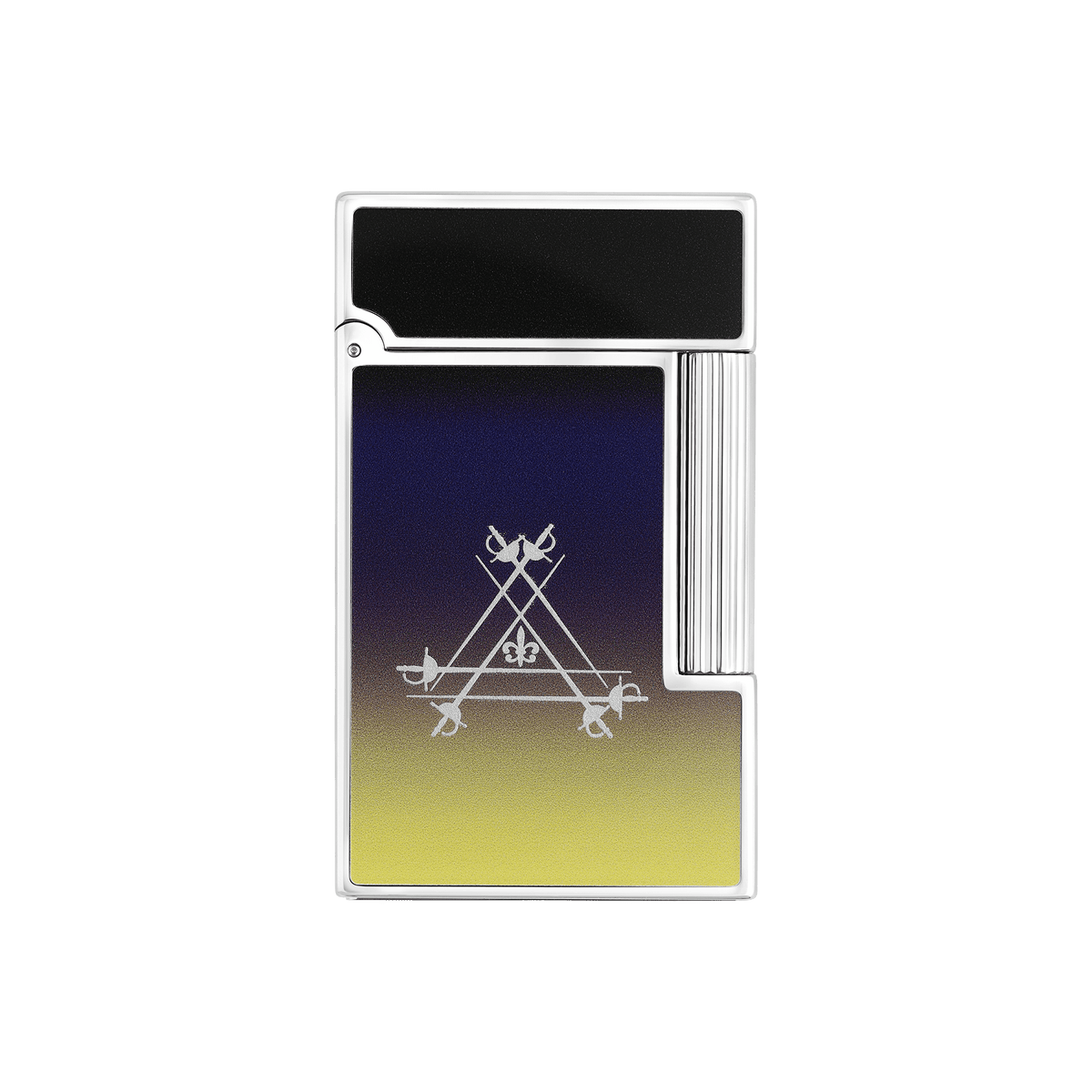 Lacquered lighter collection_ligne - 2 collection_montecristo - nuit color_dark - blue 1 - S.T. DUPONT Europe