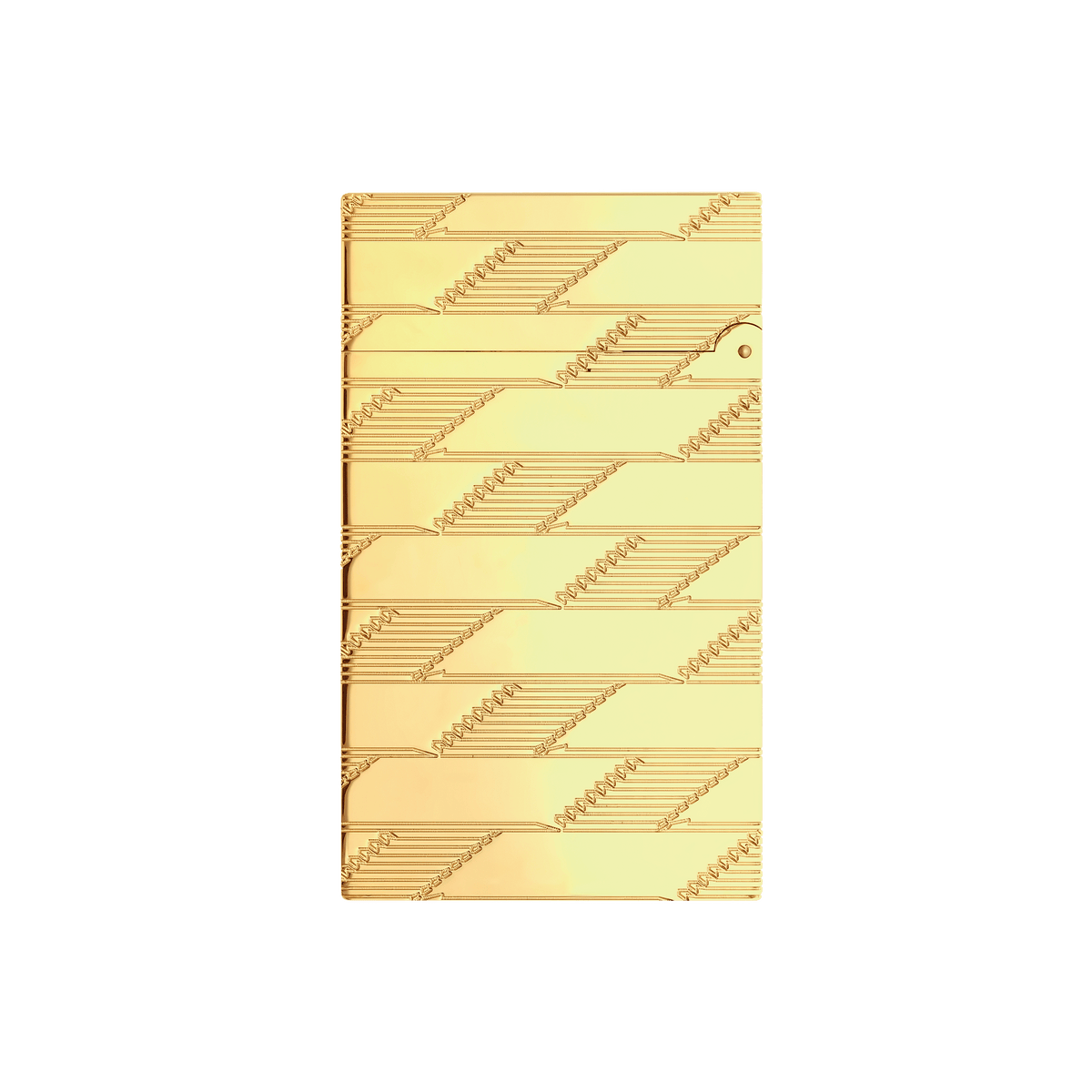 Guilloche Lighter art - of - fire Collection_Monogram color_golden 3 - S.T. DUPONT Europe