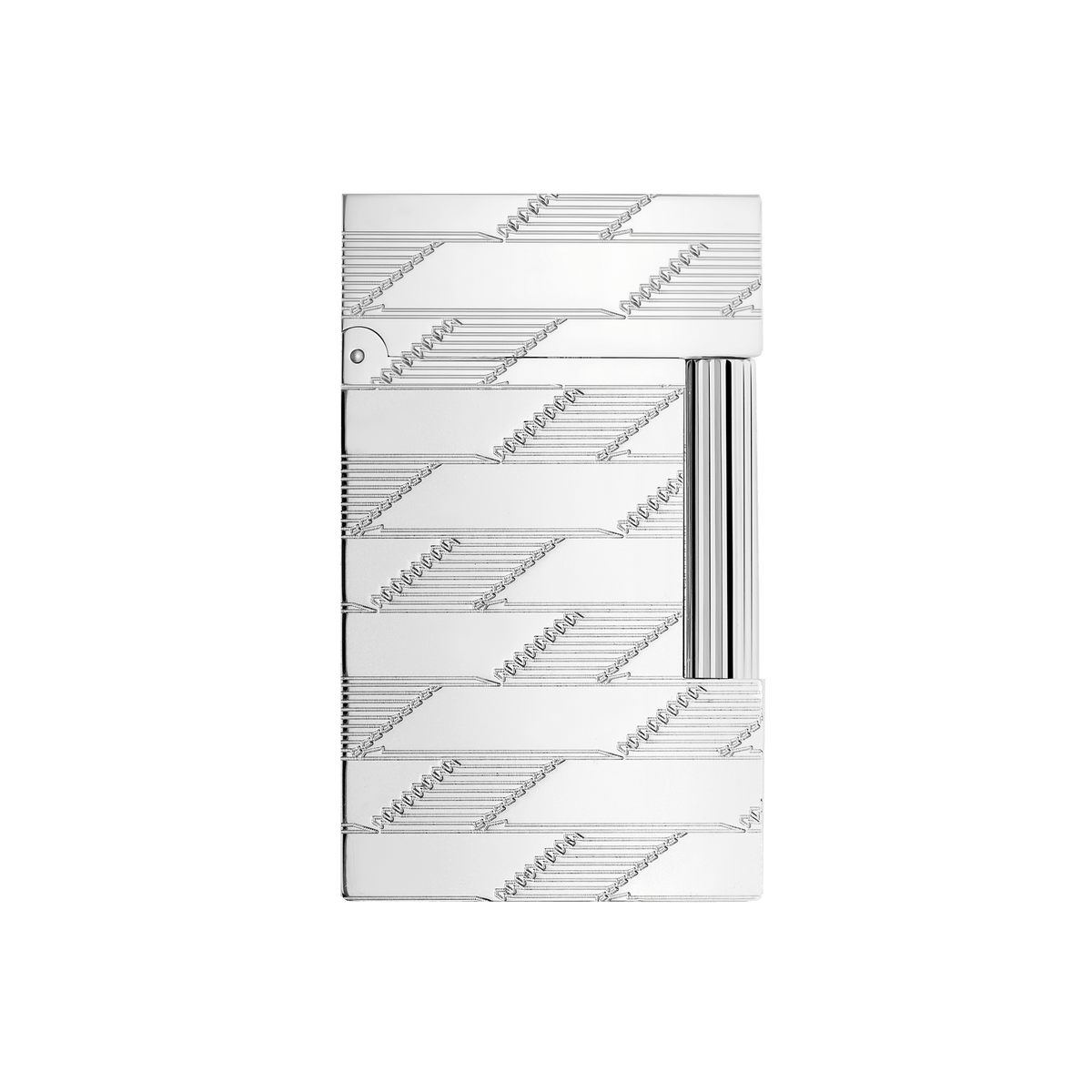 Guilloche Lighter Collection_Monogram color_silver corporate25 1 - S.T. DUPONT Europe