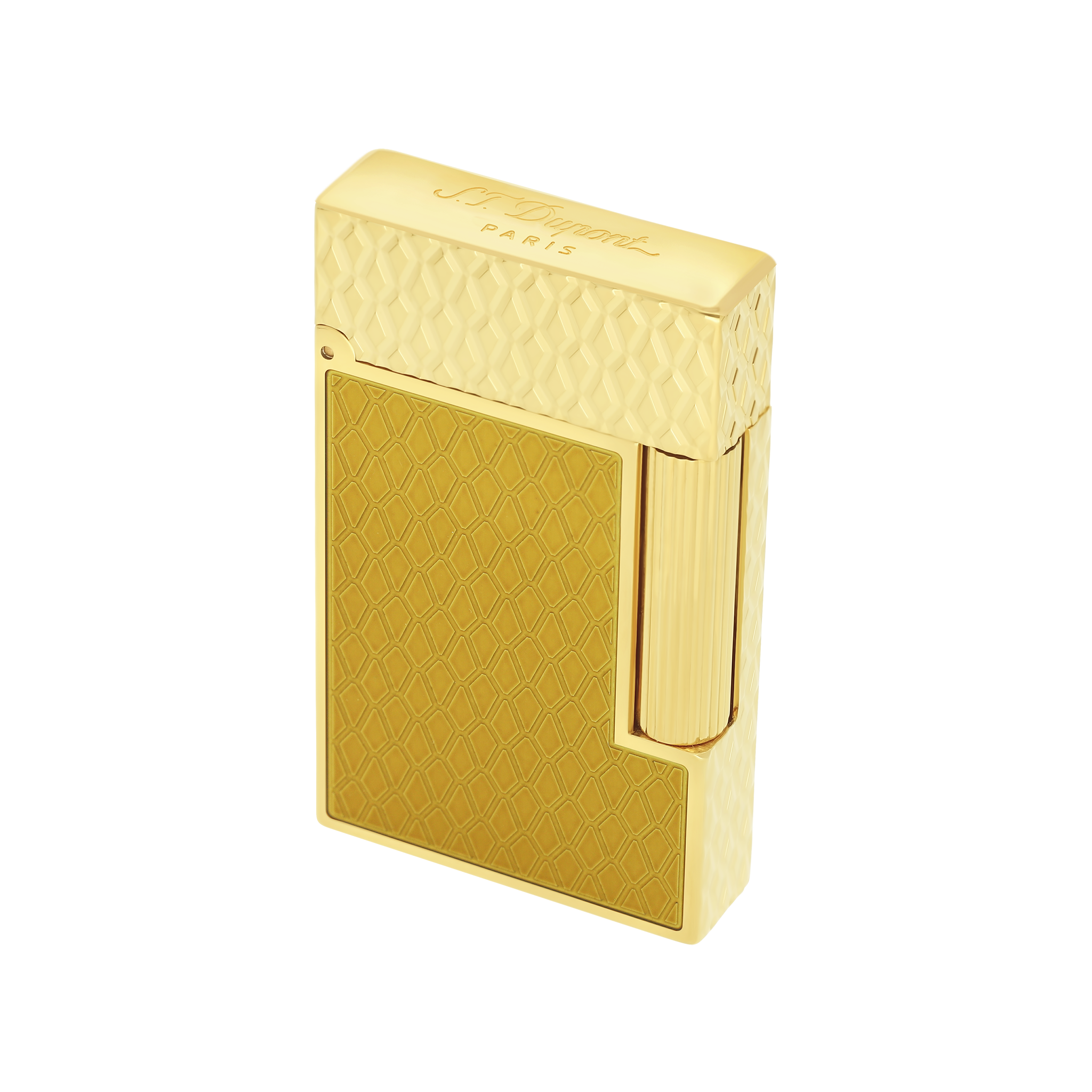 Mechero S.T. Dupont L1 Initial Quadri Gold