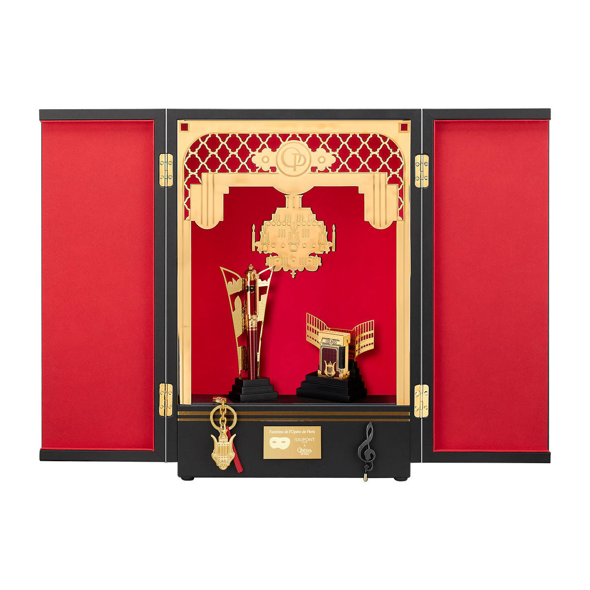 C2CURTAIN - STDUPONT - International - Prestige fire and writing set - 1
