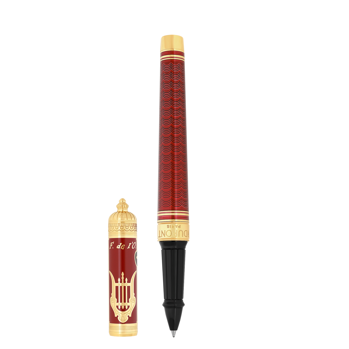 C2CURTAIN - STDUPONT - International - Prestige fire and writing set - 8
