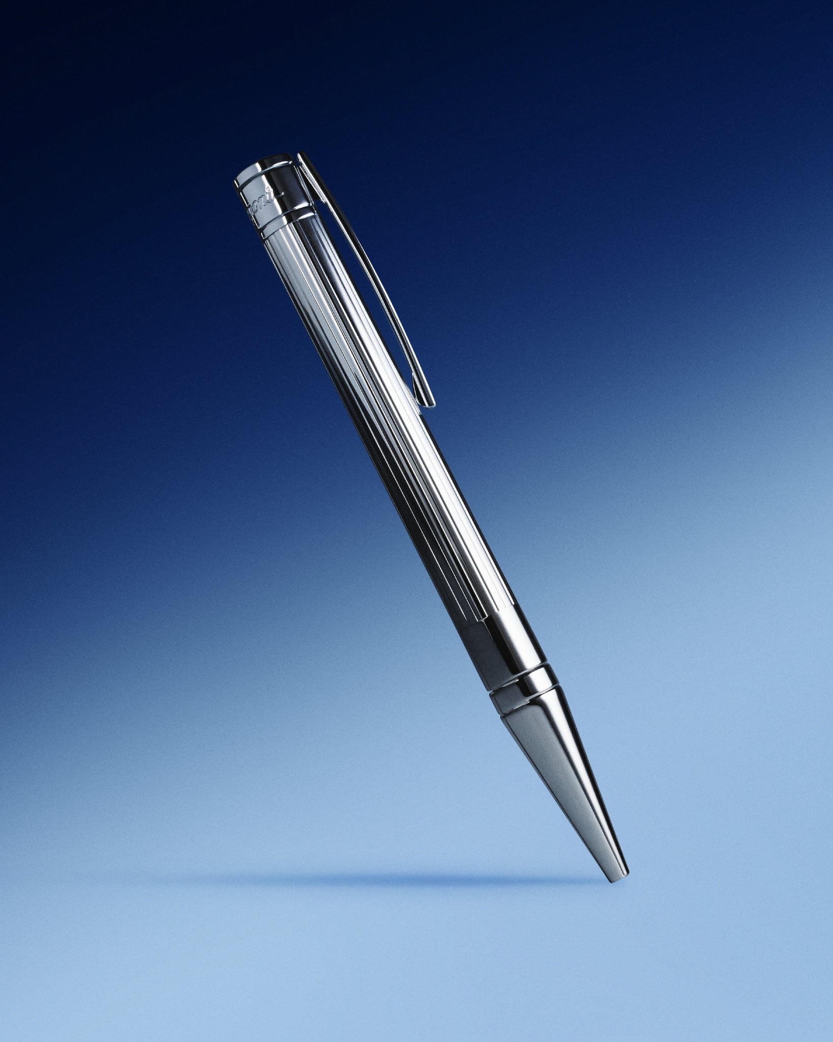 S.T. Dupont Classique Stylo Bille Silver Ballpoint Pen