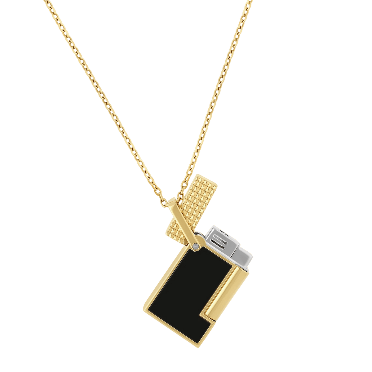 Lacquered lighter collection_necklace color_gold color_golden 1 - S.T. DUPONT Europe