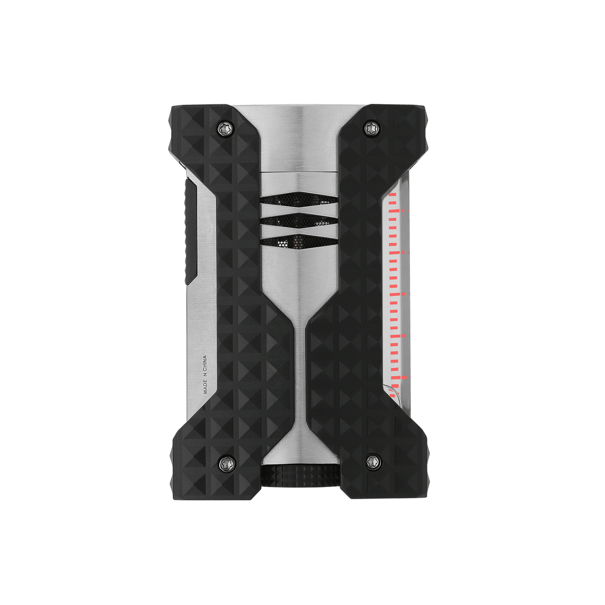 Brushed lighter art - of - fire Collection_Windproof color_silver 3 - S.T. DUPONT Europe