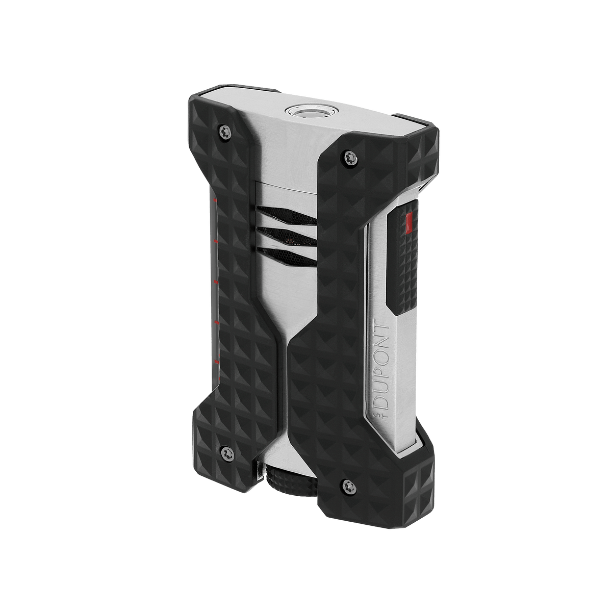 Brushed lighter art - of - fire Collection_Windproof color_silver 4 - S.T. DUPONT Europe
