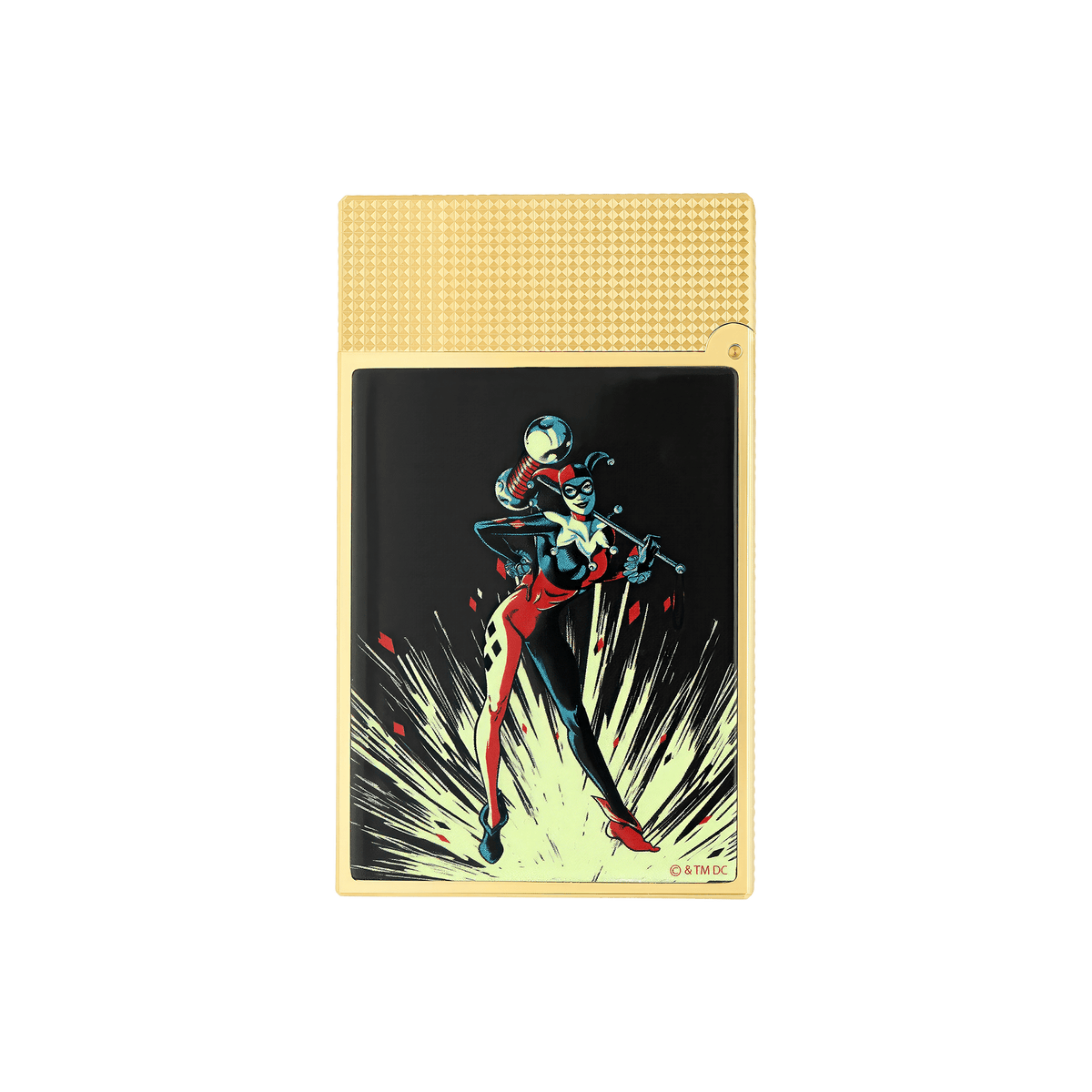 Lacquered lighter collection_dc - comics color_golden finition_lacquer 3 - S.T. DUPONT Europe